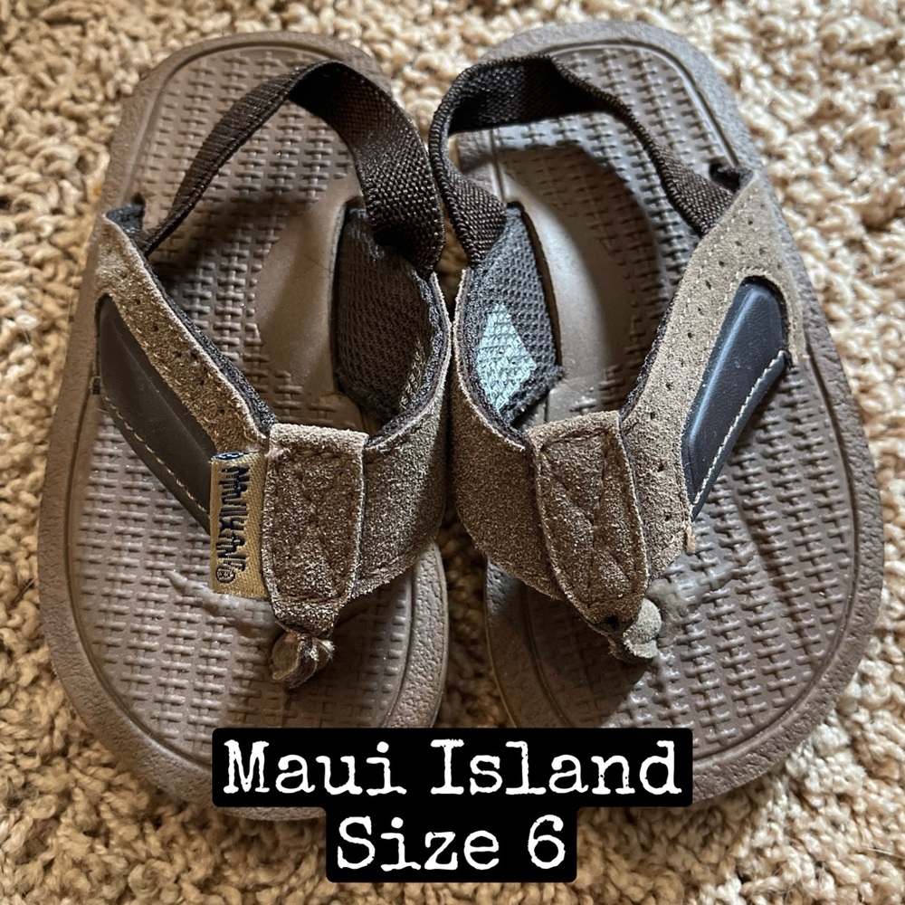 Maui Island Toddler Flip Flops